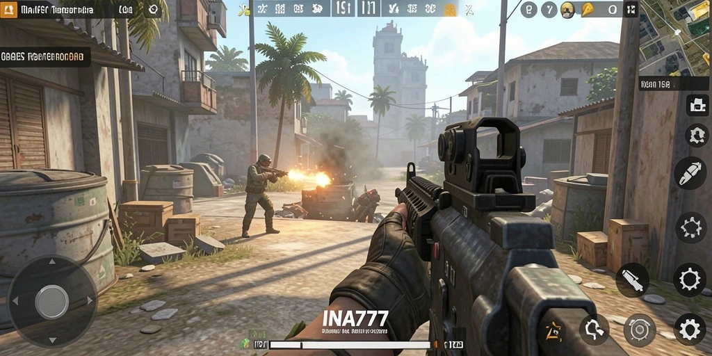 Gameplay mendebarkan dengan grafis luar biasa dalam INA777.