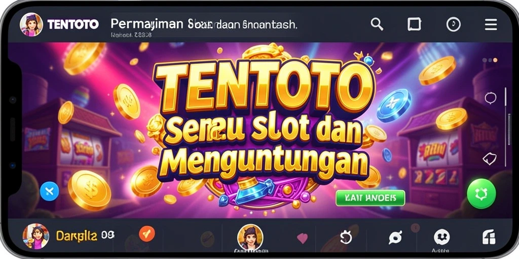 Tangkapan layar TENTOTO menampilkan gameplay slot yang menarik dan seru.